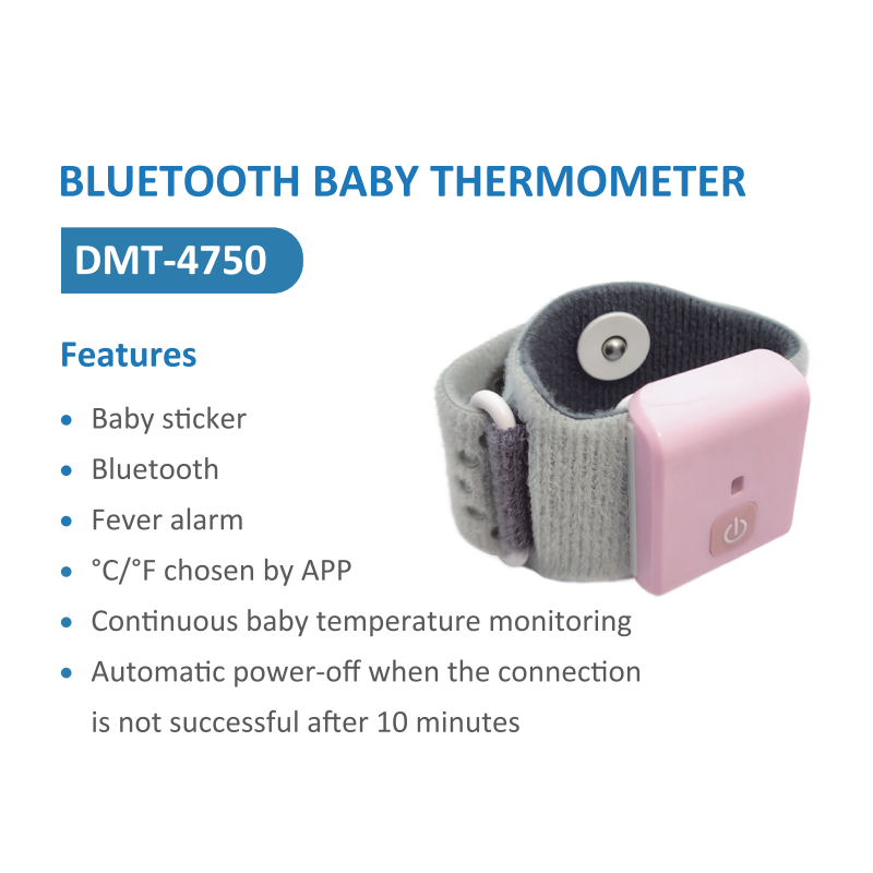 Bluetooth Baby Thermometer — Armband & Belly Band