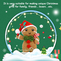 Kit Crochet de Noël « Petit Pain d'Épice »